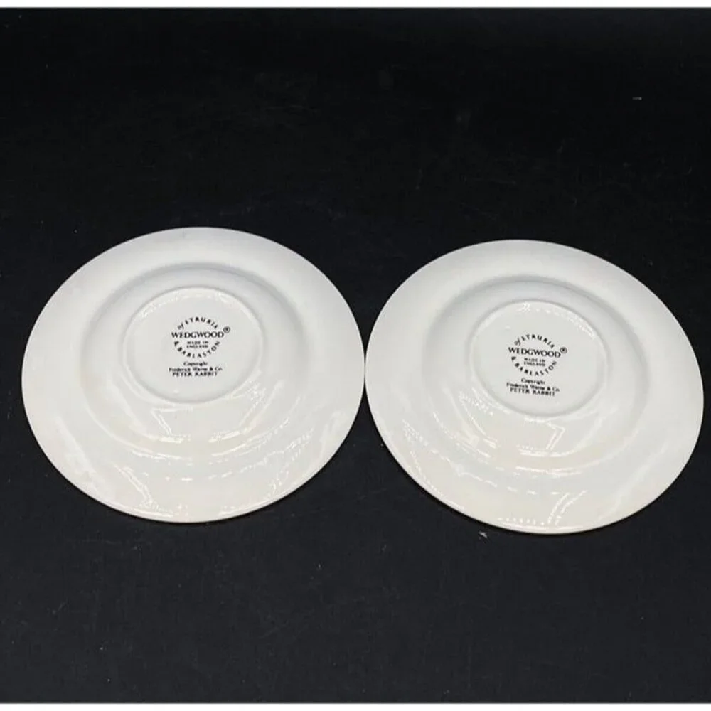 Wedgwood of Etruria Barlaston Beatrix Potter Peter Rabbit McGregor Ceramic Plate - Picture 2 of 5